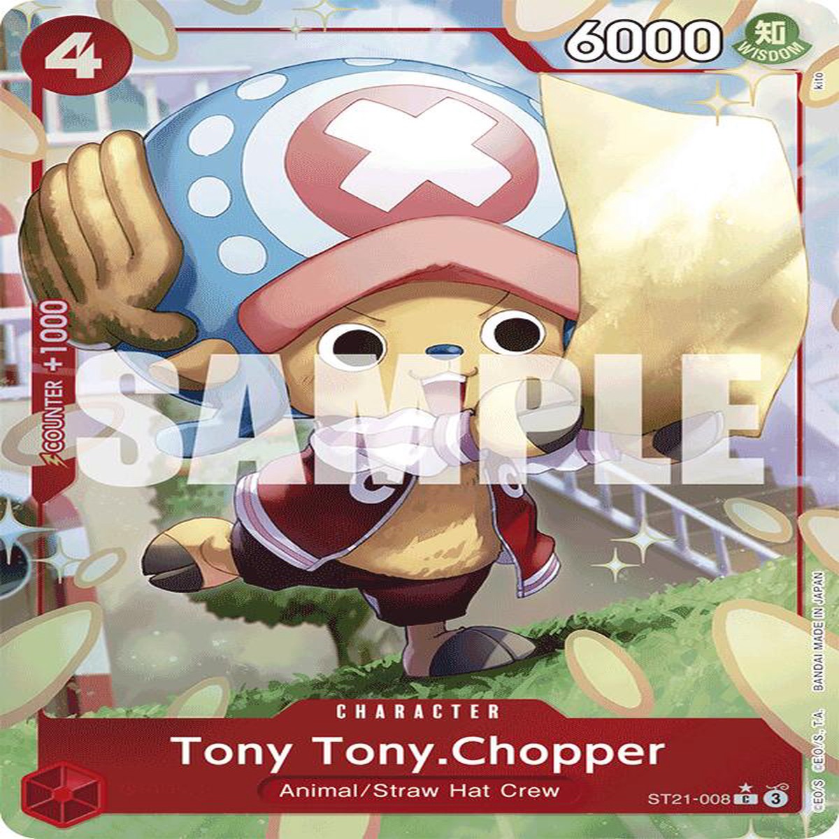 Tony Tony.Chopper (Parallel) [ST-21 - ST21-008] - Near Mint | English | Foil