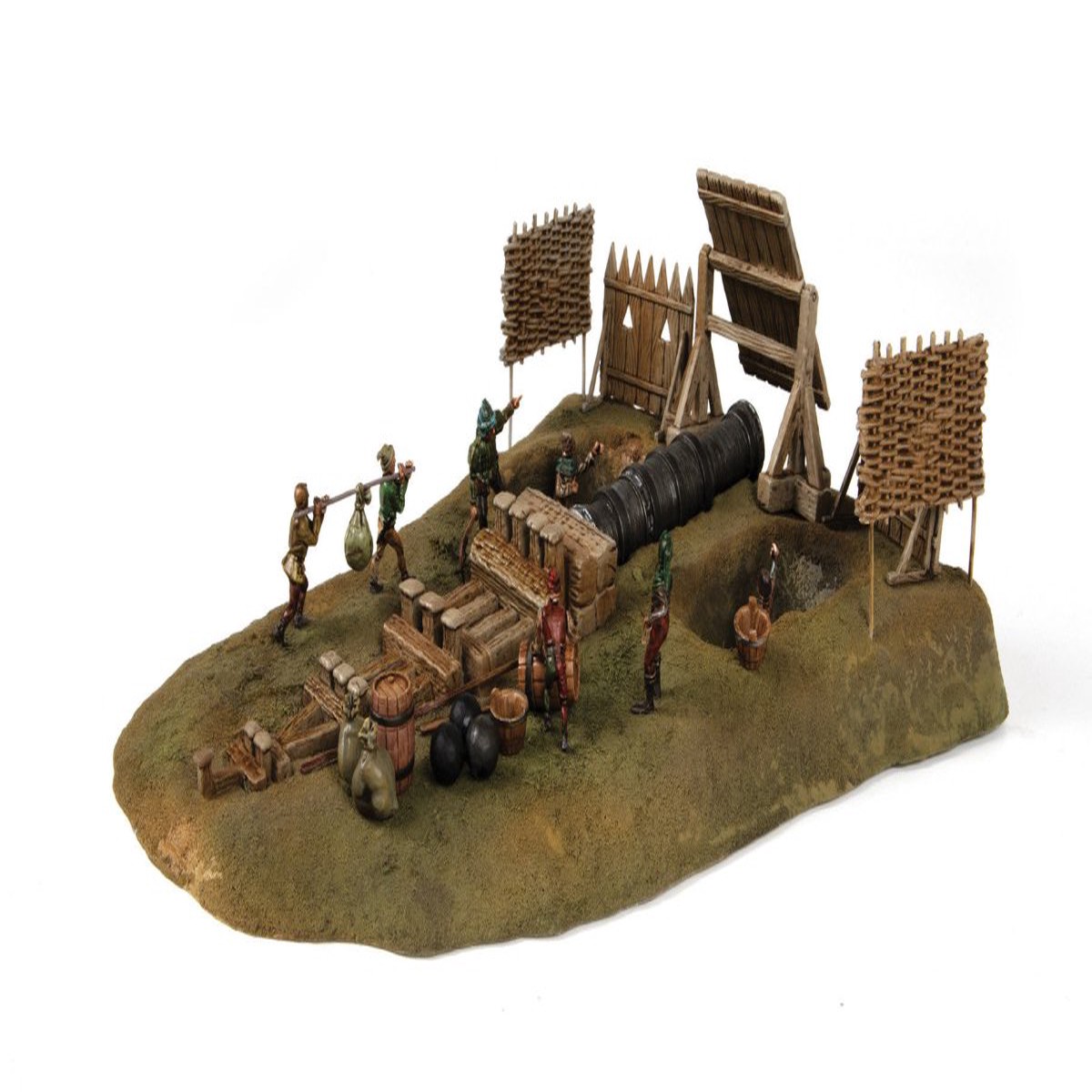 Zvezda 1:72 Medieval Heavy Bombard with 7 Figures - Z8032