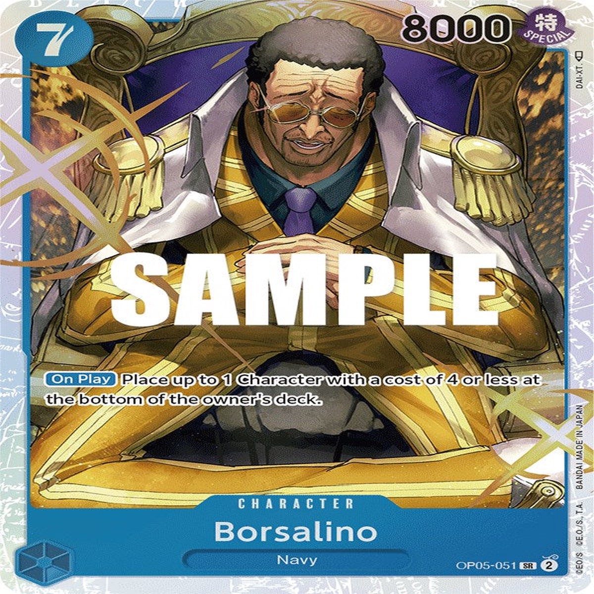 Borsalino [OP05 - OP05-051] - Lightly Played | English | Foil