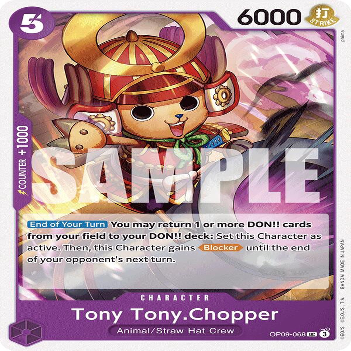 Tony Tony.Chopper (068) [OP09 - OP09-068] - Near Mint | English | Normal