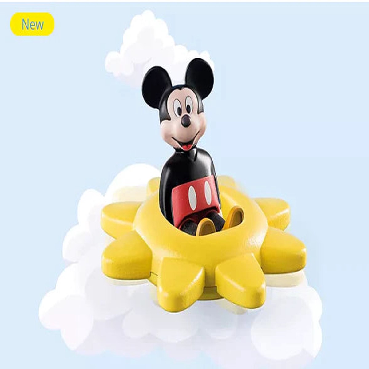 123 Disney Mickey's Spinning Sun with Rattle Feature