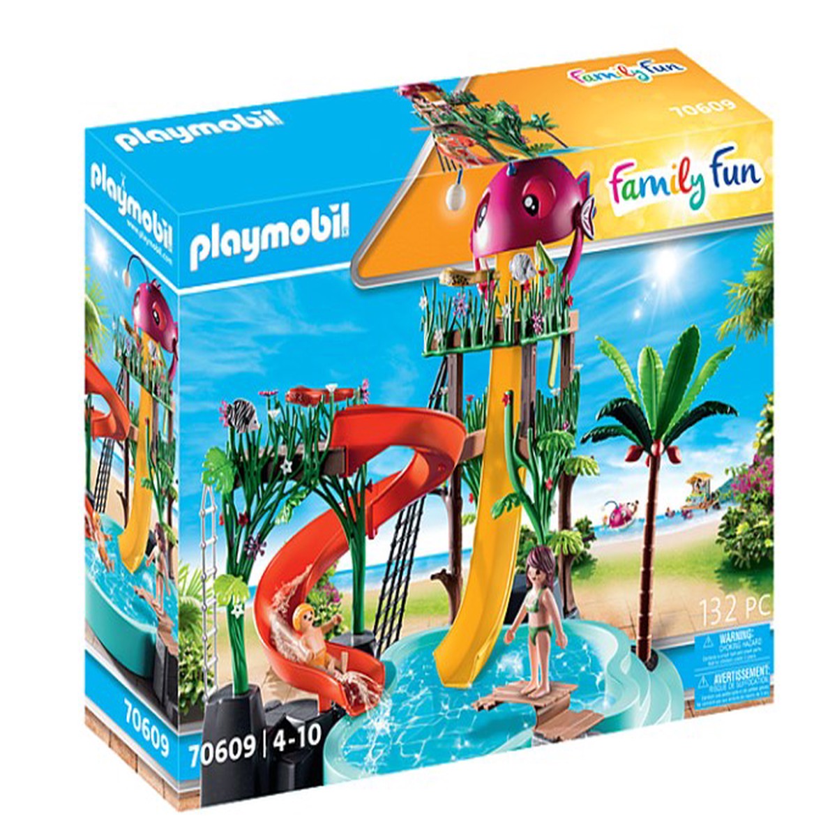 Water Park with Slides