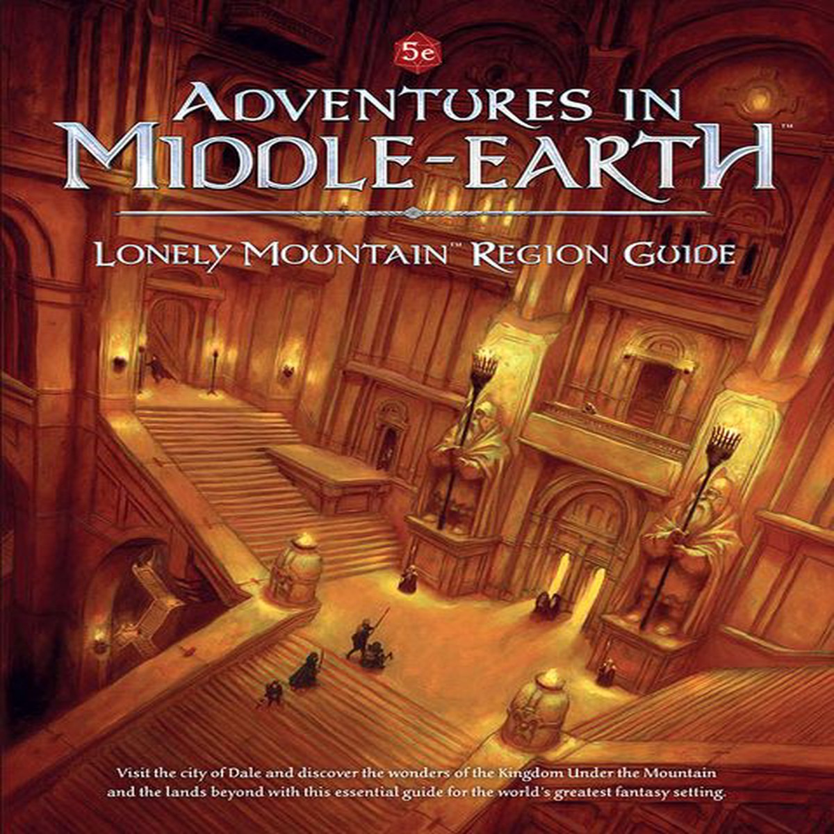 Adventures in Middle-earth Lonely Mountain Region Guide (D&D 5e Compatible) - D&D 5e Adv ME Lonely Mountain