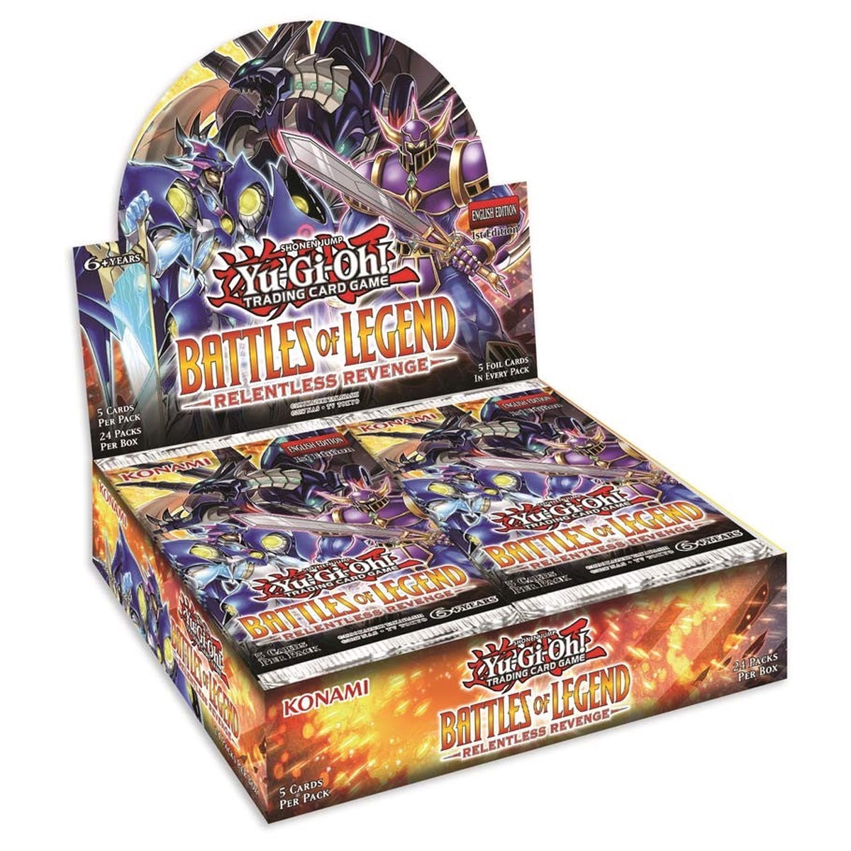 Yugioh Battles of Legend: Relentless Revenge 1st Edition Booster Box