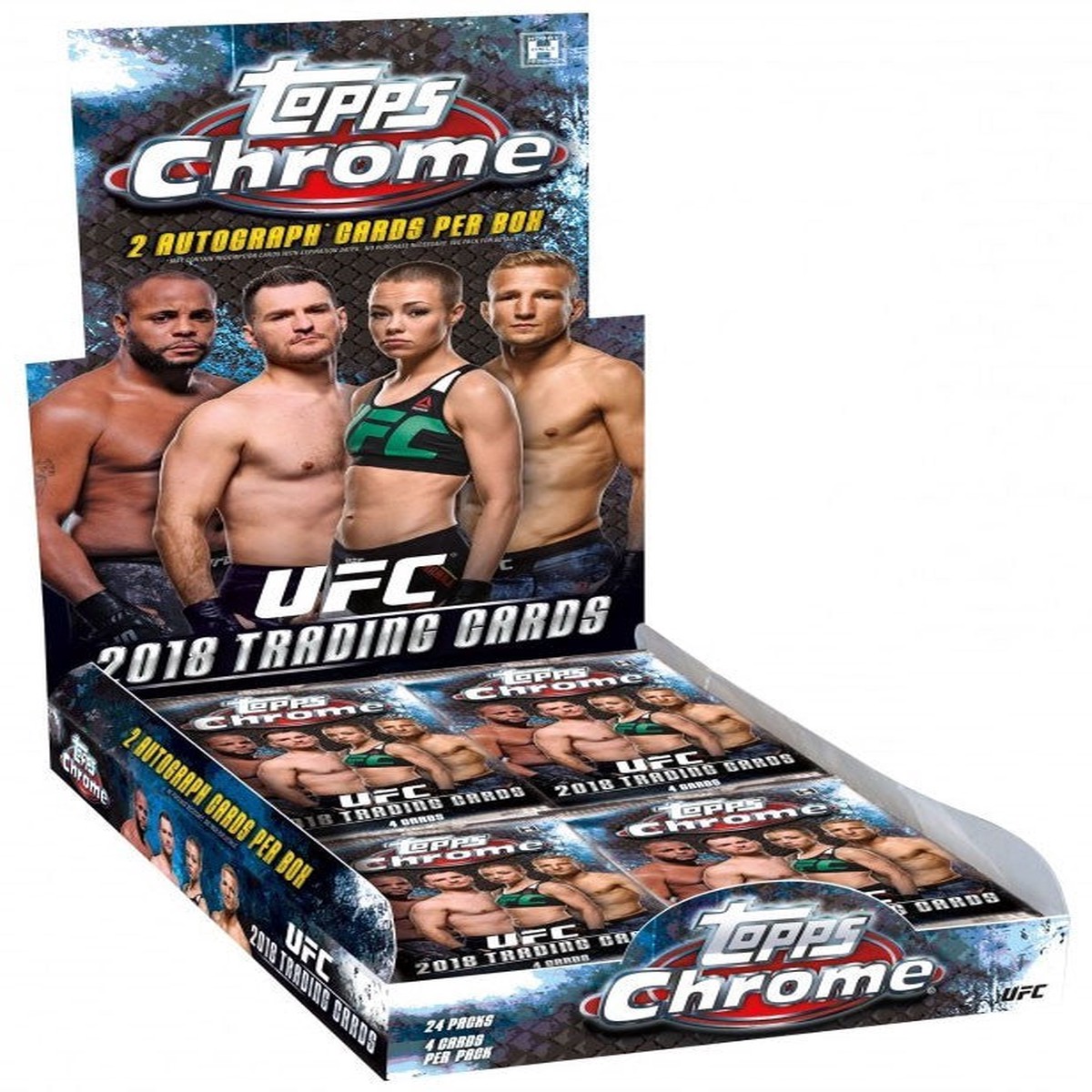 2018 Topps Chrome UFC Hobby Box