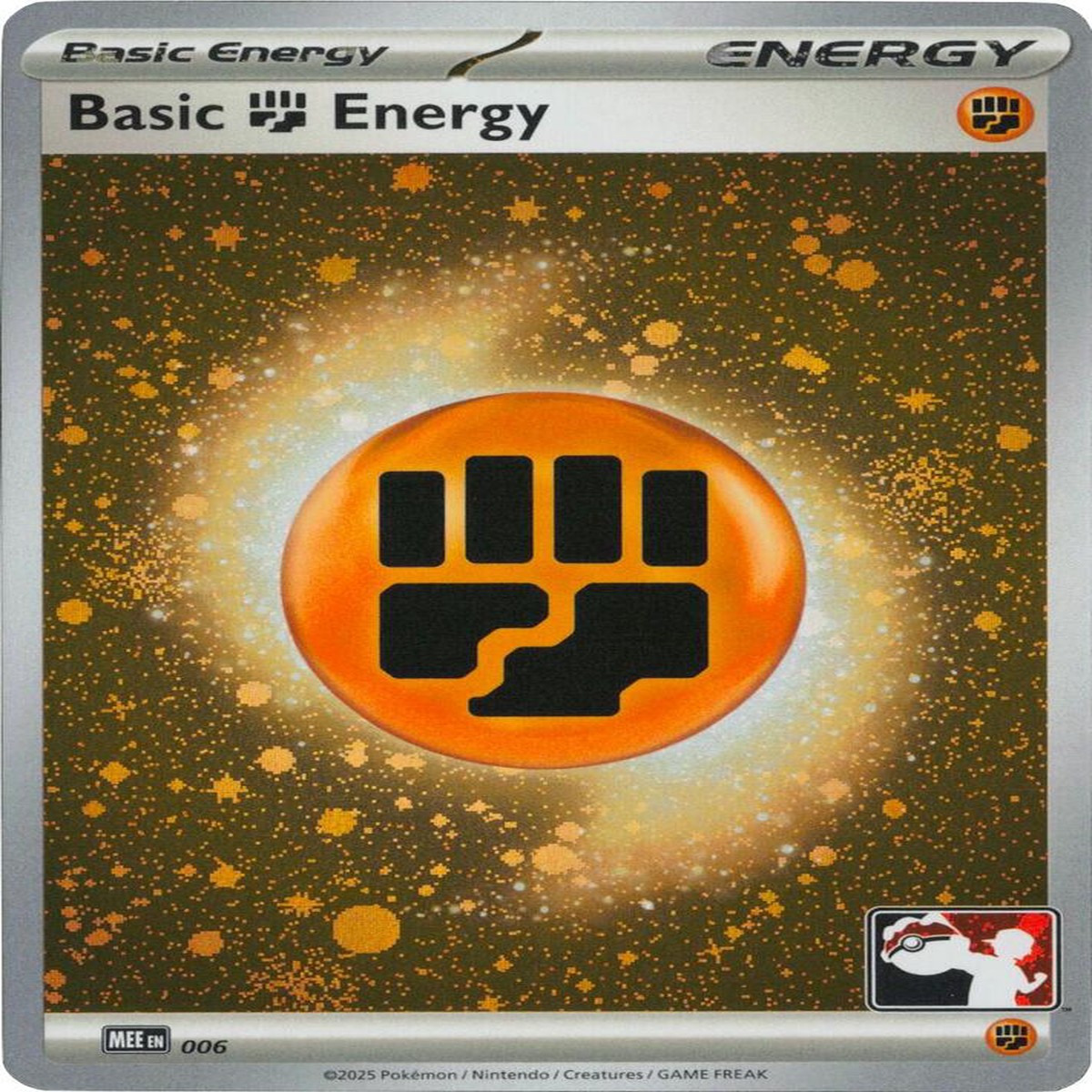 Basic Fighting Energy - MEE 006 (Cosmos Holo) Holofoil Prize Pack Series Cards Common 006 - Near Mint