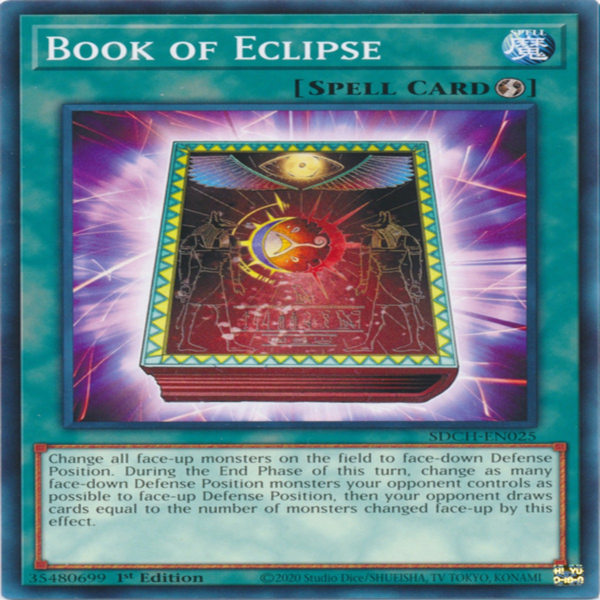 Book of Eclipse [SDCH-EN025] Common - NM 1st Edition