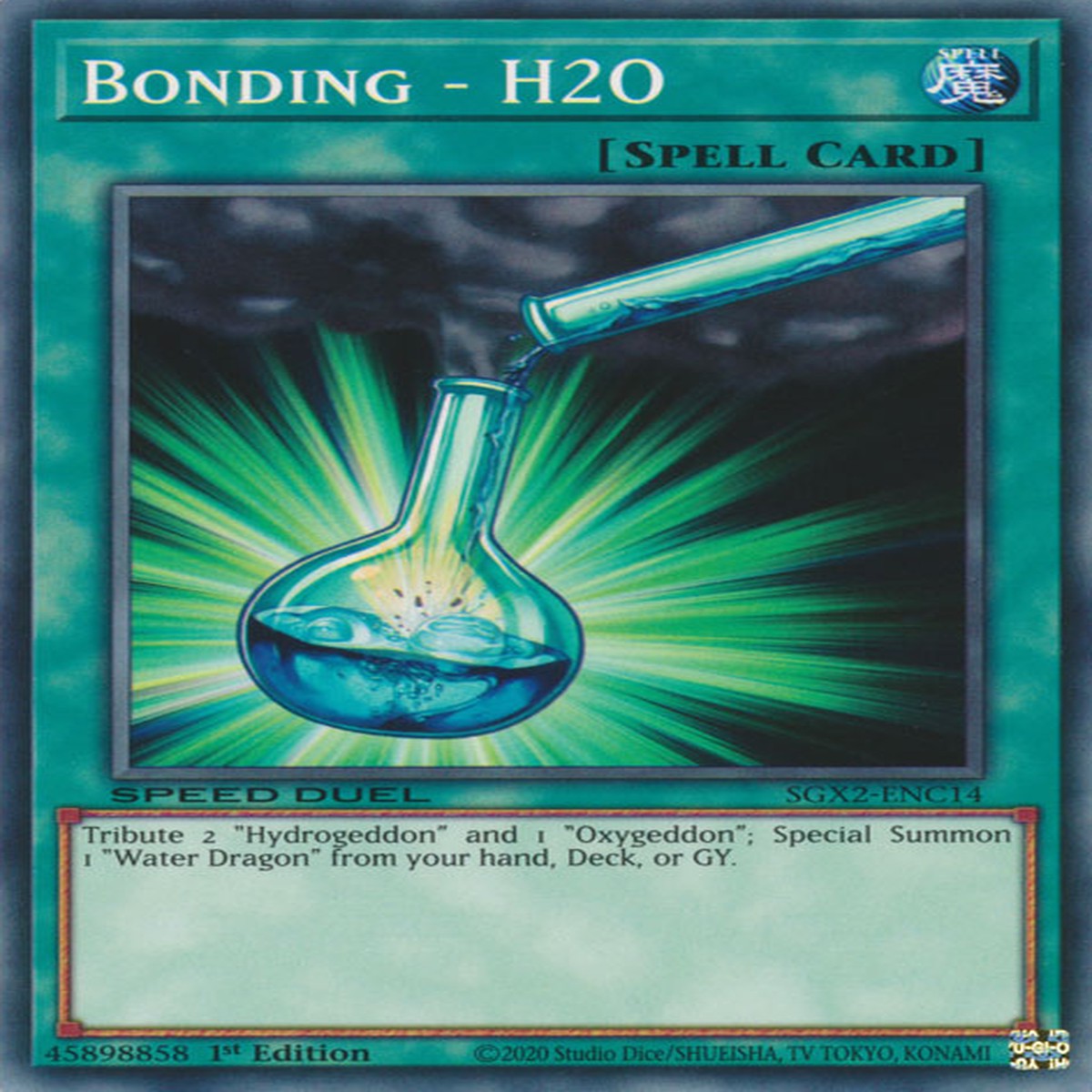 Bonding - H2O [SGX2-ENC14] Common - NM 1st Edition