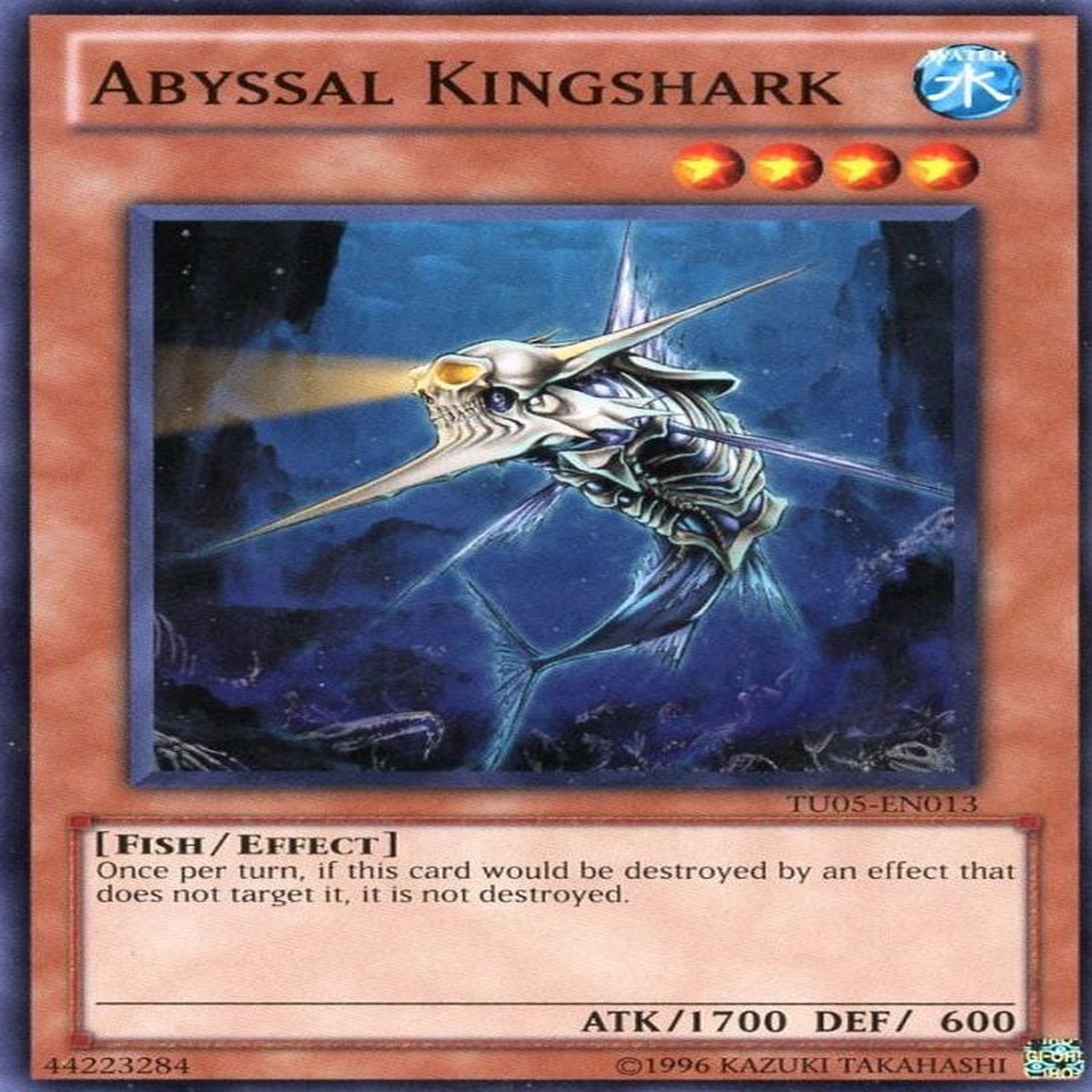 Abyssal Kingshark [TU05-EN013] Common - NM Unlimited