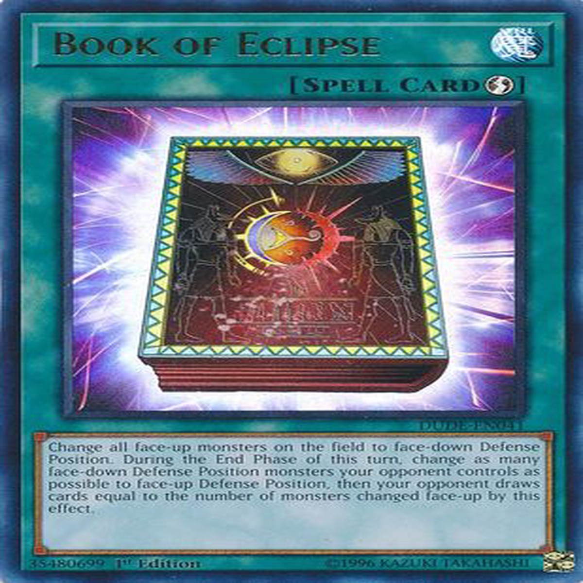 Book of Eclipse [DUDE-EN041] Ultra Rare - NM 1st Edition
