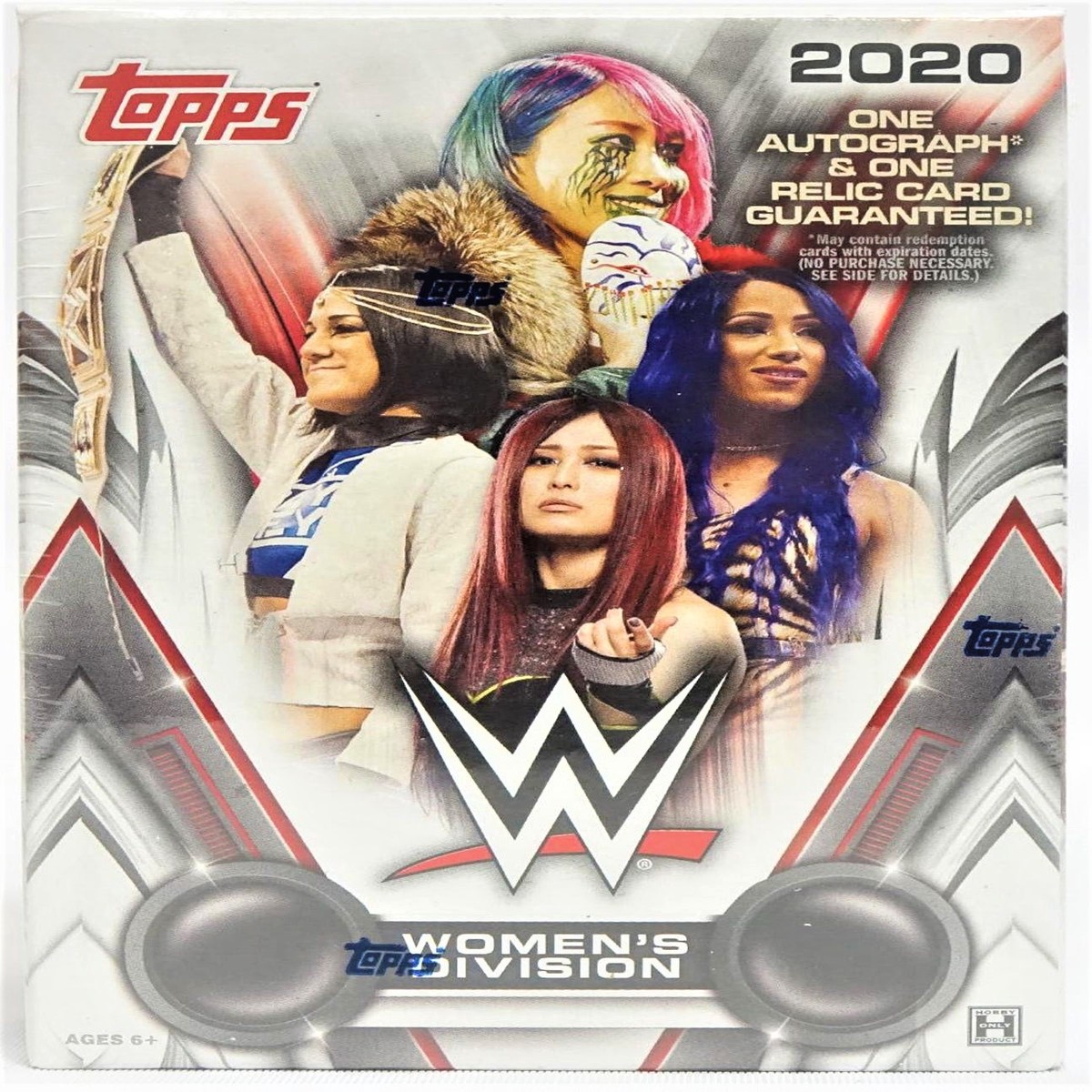 2020 Topps WWE Women's Division Wrestling Box