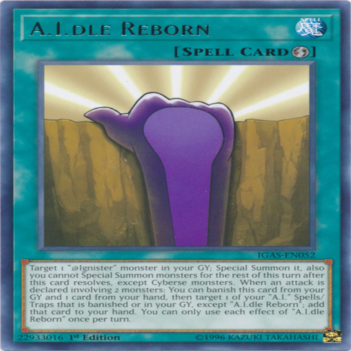 A.I.dle Reborn [IGAS-EN052] Rare - NM Unlimited