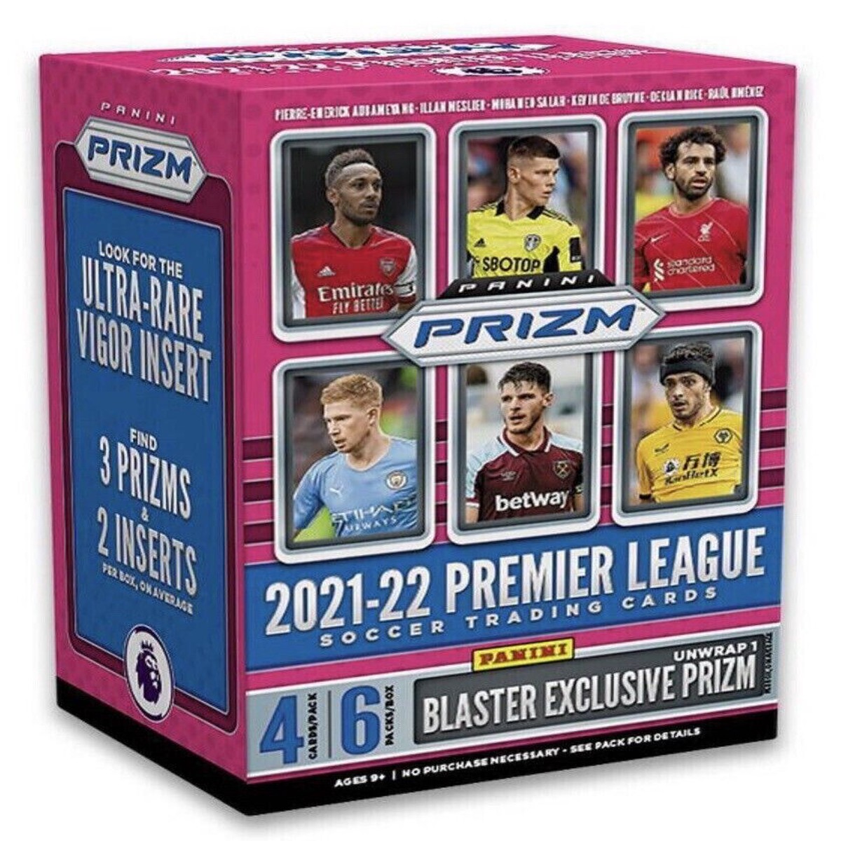 2021-22 Panini Prizm Premier League EPL Soccer Blaster Box