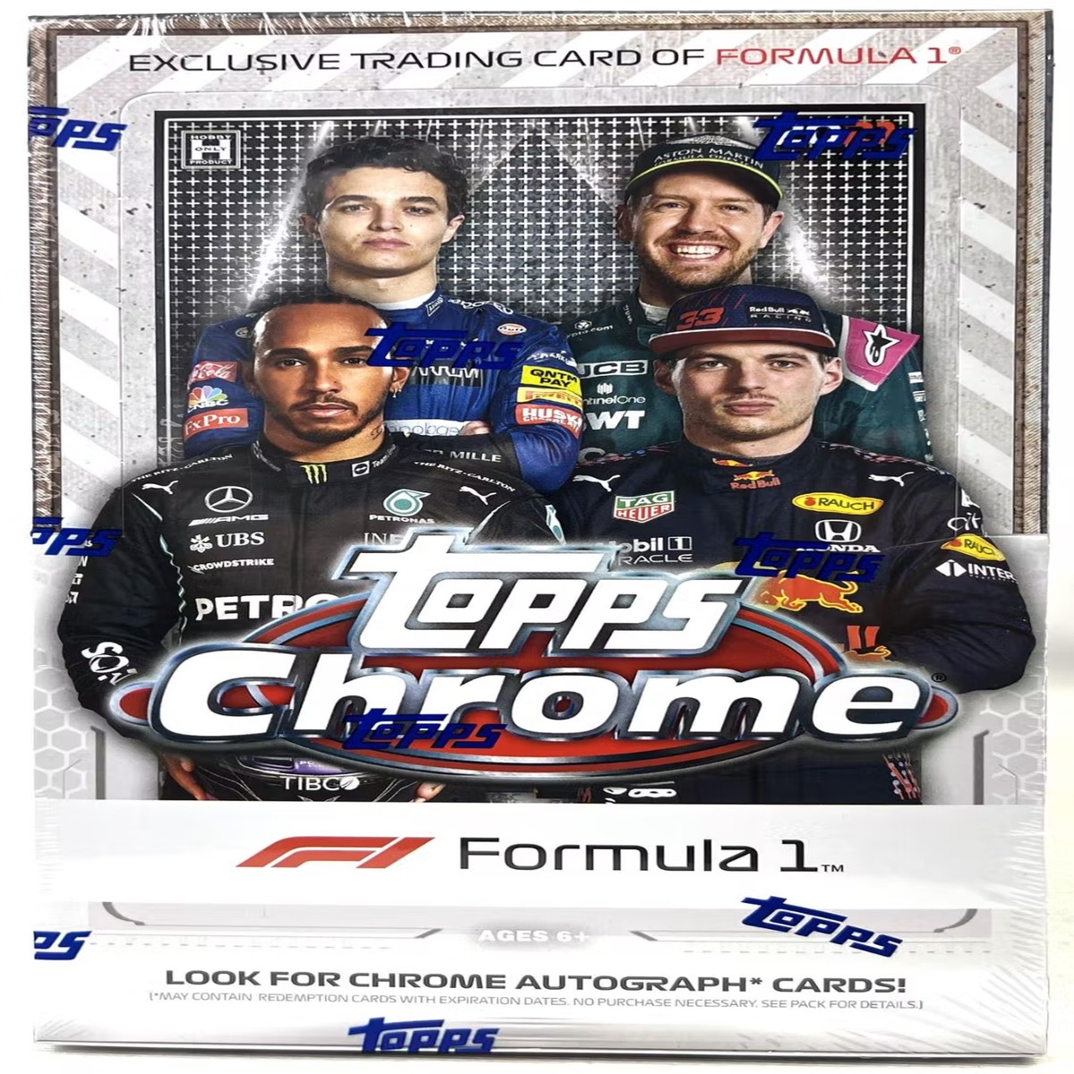 2021 Topps Chrome Formula 1 Racing Hobby Box
