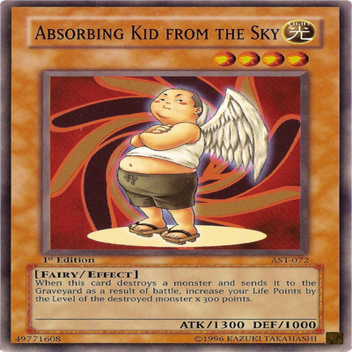 Absorbing Kid from the Sky [AST-072] Common - NM 1st Edition