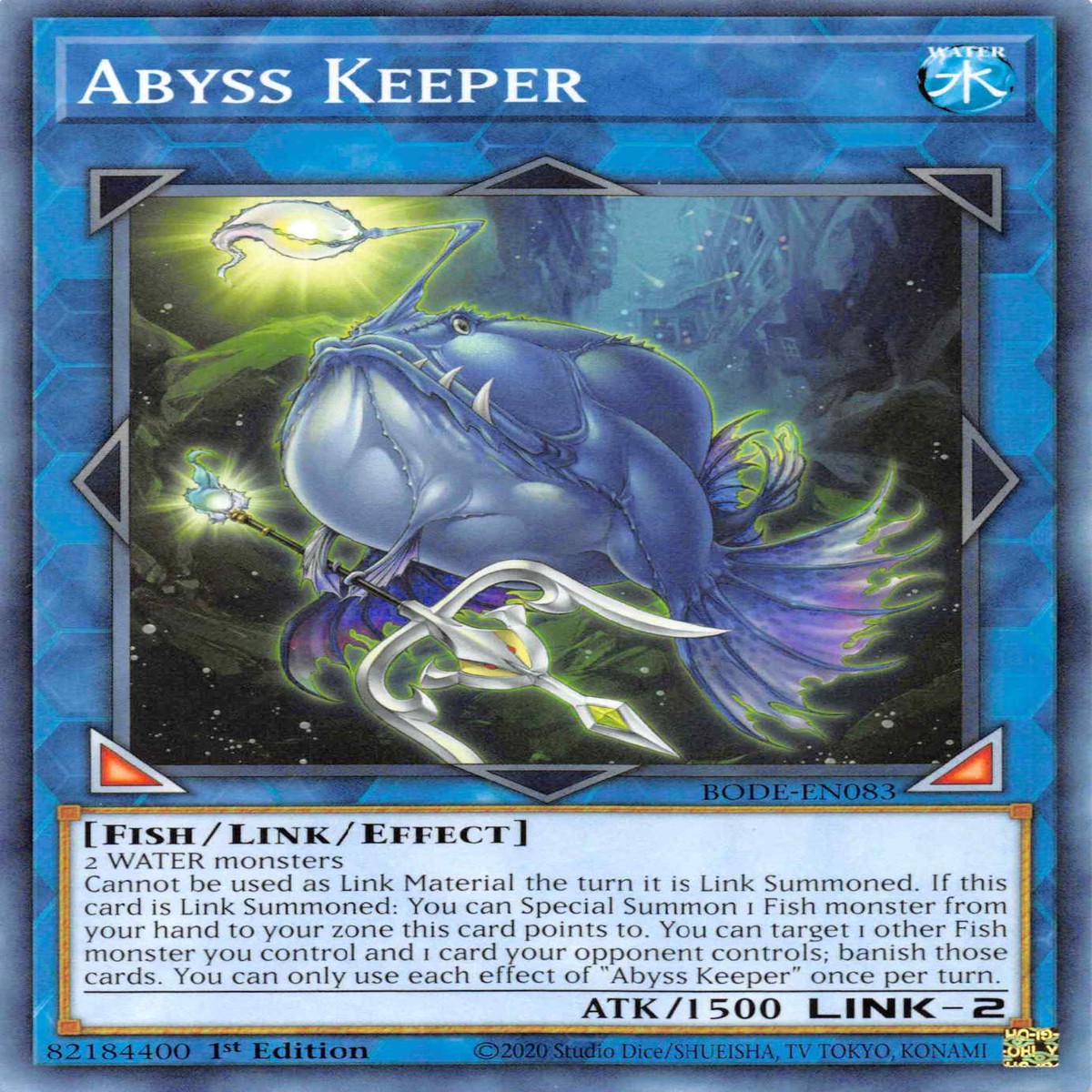 Abyss Keeper [BODE-EN083] Common - NM 1st Edition