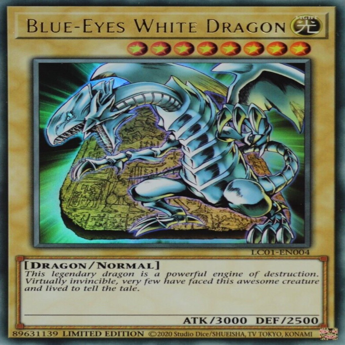Blue-Eyes White Dragon (25th Anniversary) [LC01-EN004] Ultra Rare - NM Limited