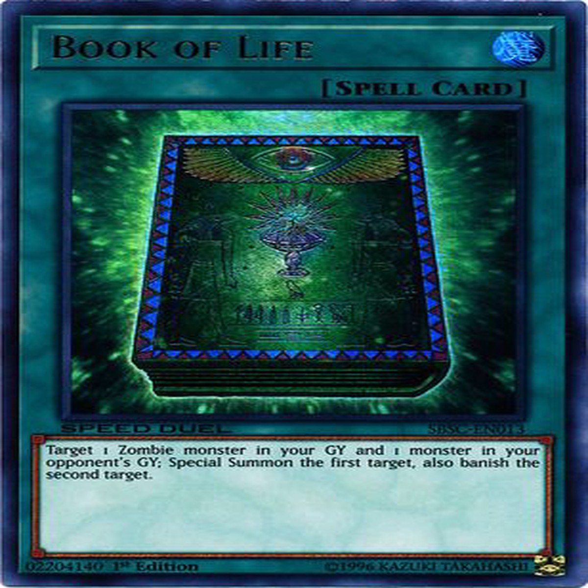 Book of Life [SBSC-EN013] Ultra Rare - NM 1st Edition