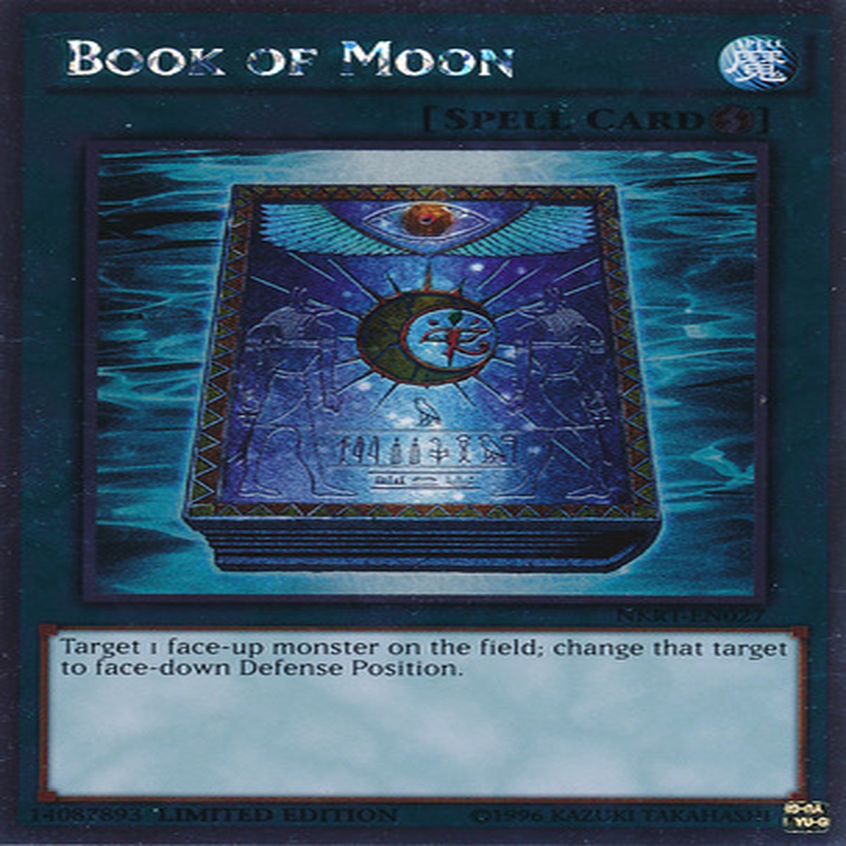 Book of Moon [NKRT-EN027] Platinum Rare - NM Limited