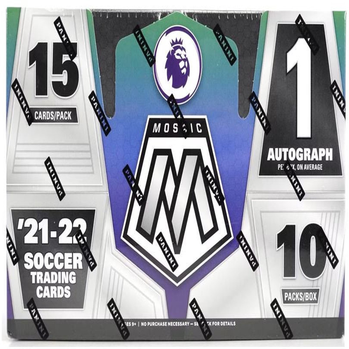 2021-22 Panini Mosaic Premier League Soccer Hobby Box