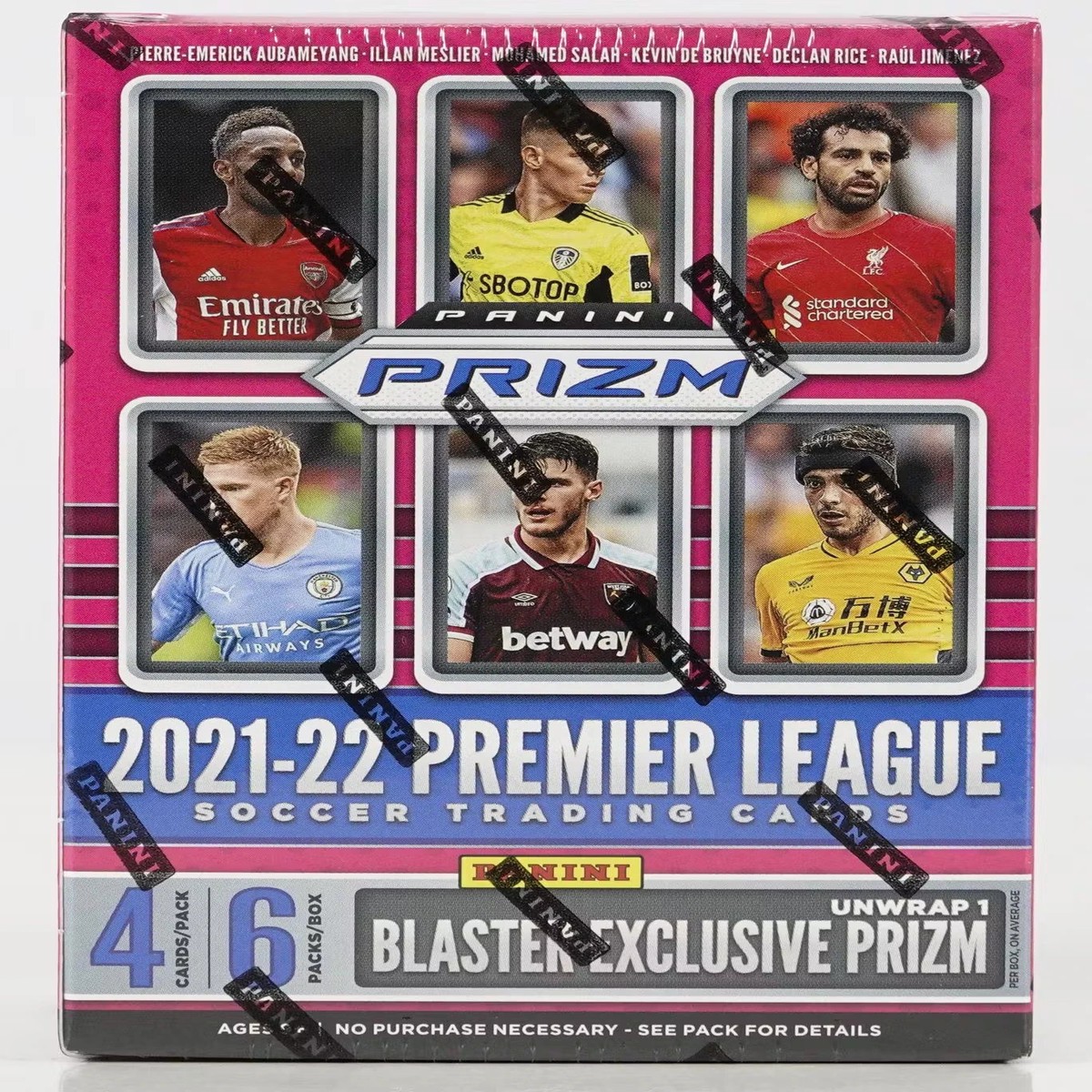 2021-22 Panini Prizm Premier League Soccer Blaster Box